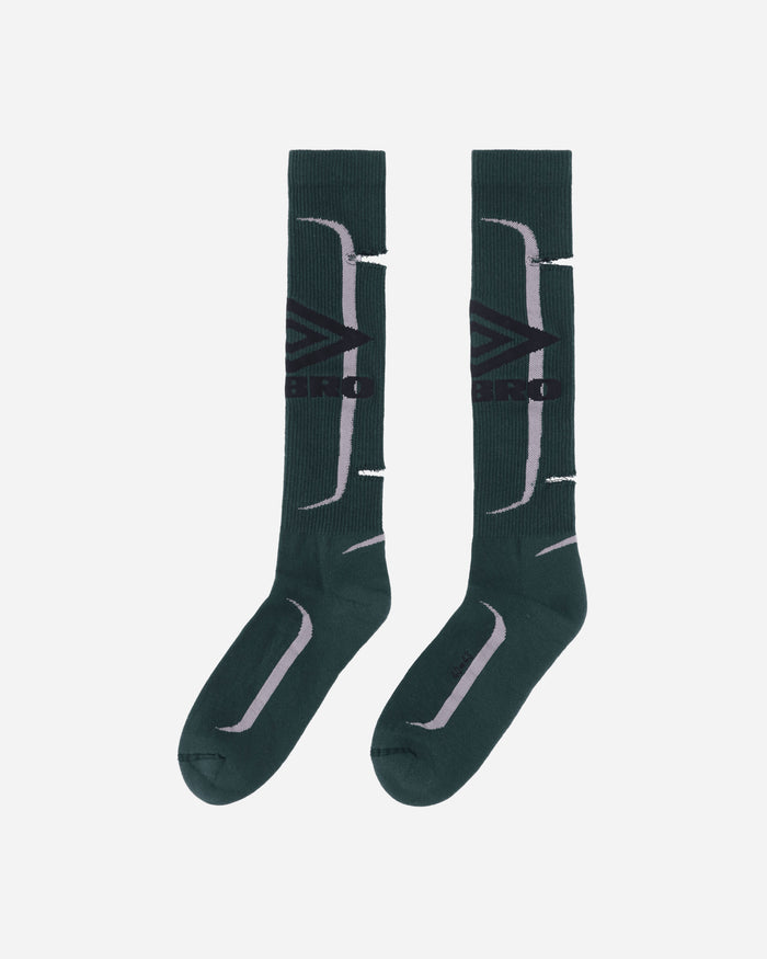 Umbro Logo Socks Dark Olive Underwear Socks UBMW0359YA15 GRN0010