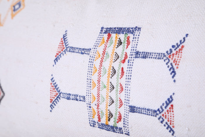 Long Moroccan pillow 17.7 X 40.5 INCHES