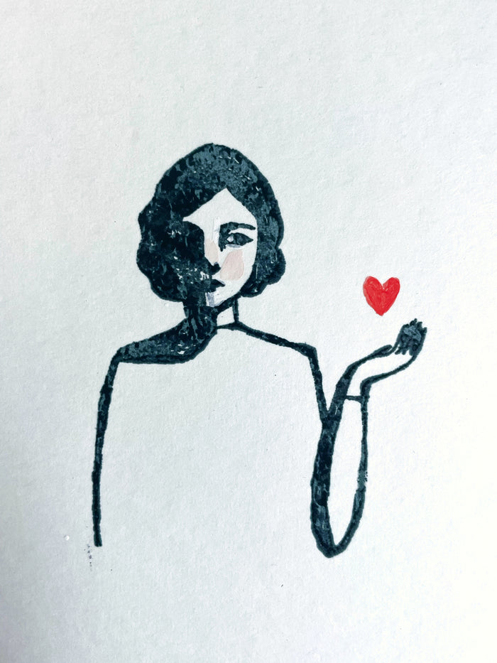 Love - mixed media