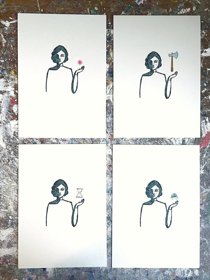 Love - mixed media
