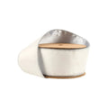 La Ribbons Lurex Wired Ribbon Silver 2 1/2" x 10Yd - Ribbons & Trim Ribbon