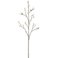 Allstate Magnolia Bud Spray White 44.4" - Artificial Flowering Plants Silk