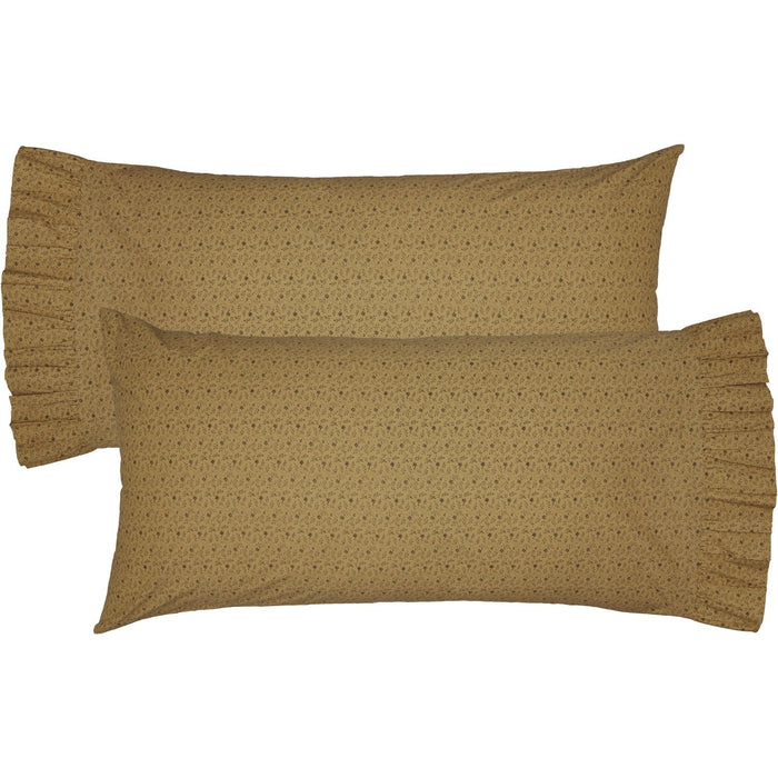Maisie King Pillow Case - Set of 2 - Primitive Star Quilt Shop