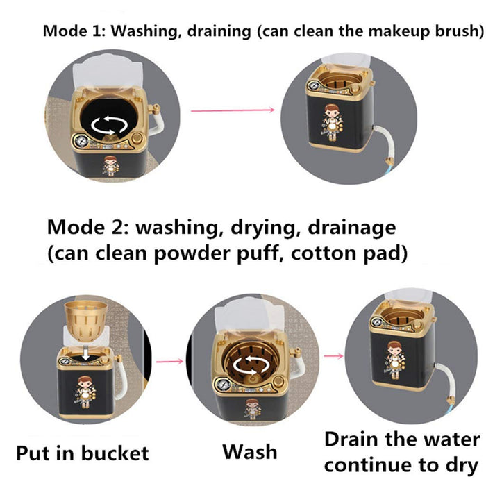 Makeup Sponge Mini Washing Machine