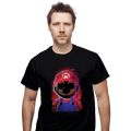Secret_Shirts T-Shirts, Unisex / Small / Black Mario Glitch