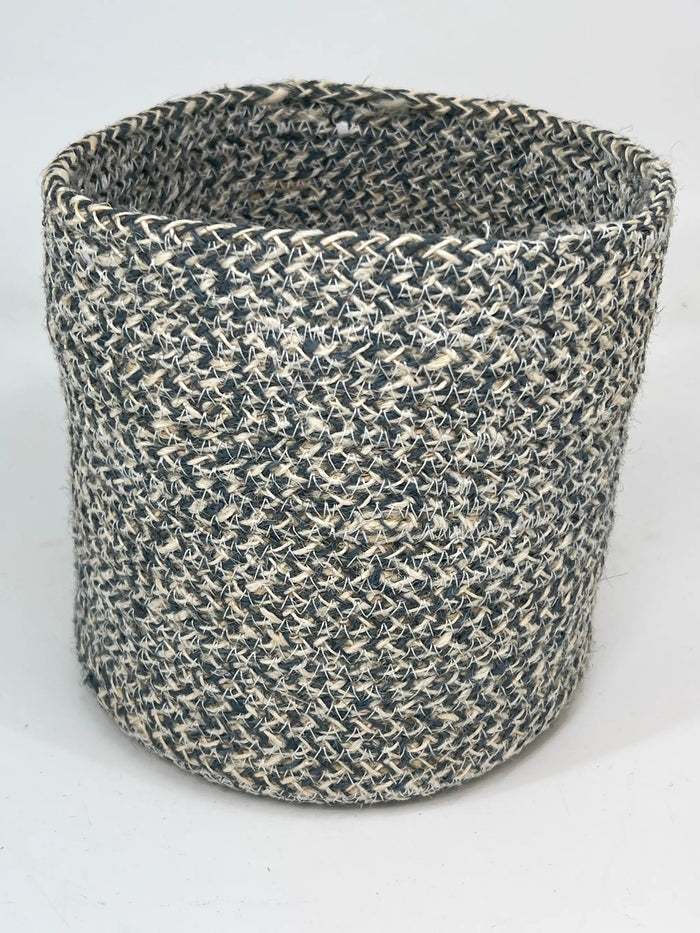 Design Ideas Melia Basket Slate Lg 6.25x6.25” - Merchandise