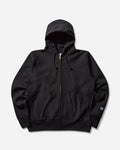 Champion Full Zip Hoodie Sweatshirt Black Sweatshirts Zip-Ups 221583 X090