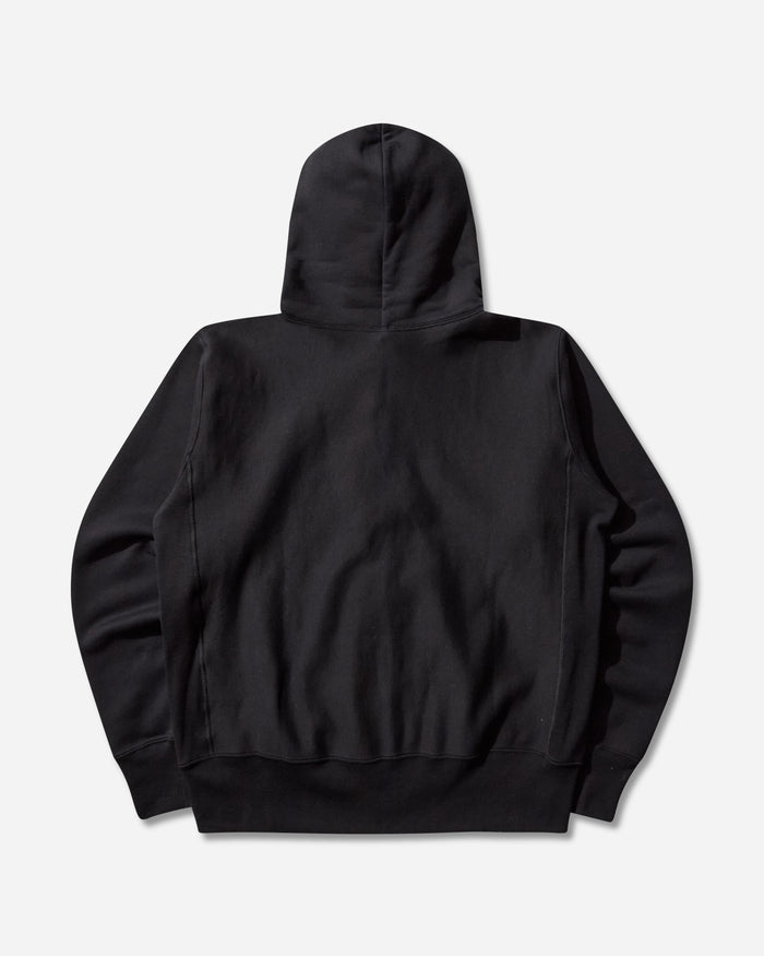 Champion Full Zip Hoodie Sweatshirt Black Sweatshirts Zip-Ups 221583 X090