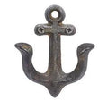 Deco Marché Metal Anchor Wall Hook (4 Asst) 4"x 4" - Coat & Hat Racks Merchandise