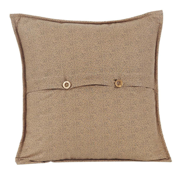 Millsboro Quilted Pillow 16" Filled - Primitive Star Quilt Shop