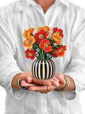 FreshCut Paper LLC Mini French Poppies Pop-Up Greeting Card - Greeting Cards Merchandise