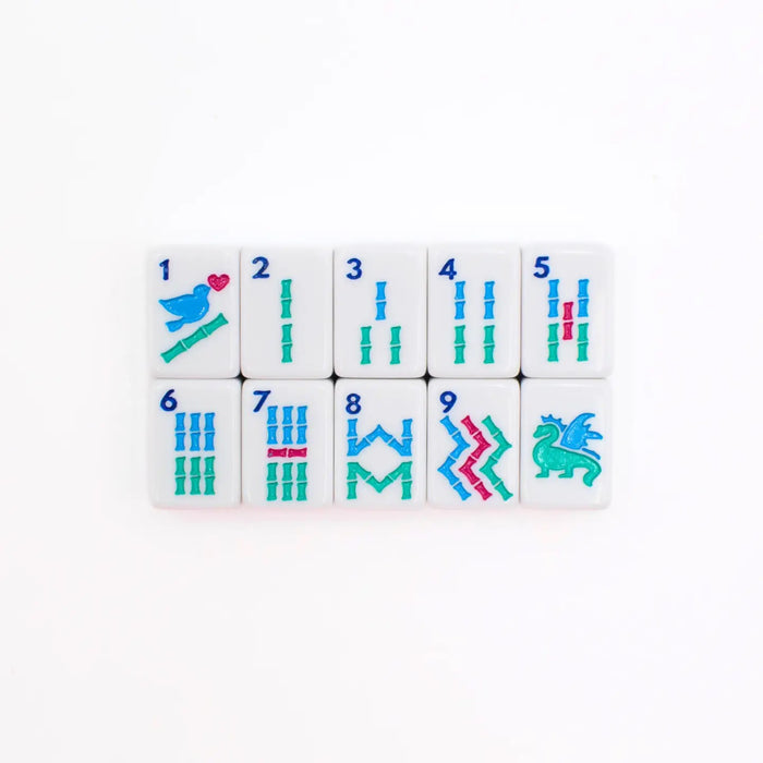 Mini Travel Mahjong | Mini Anywhere Series | White