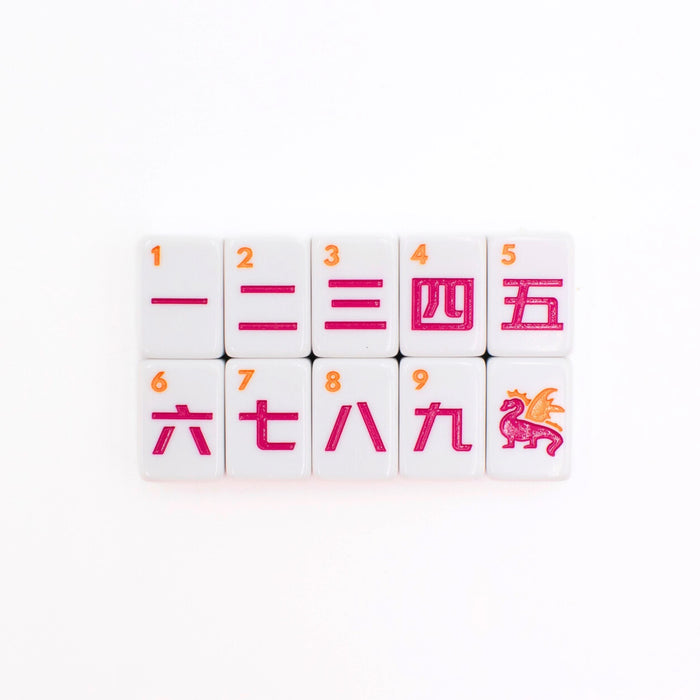 Mini Travel Mahjong | Mini Anywhere Series | White