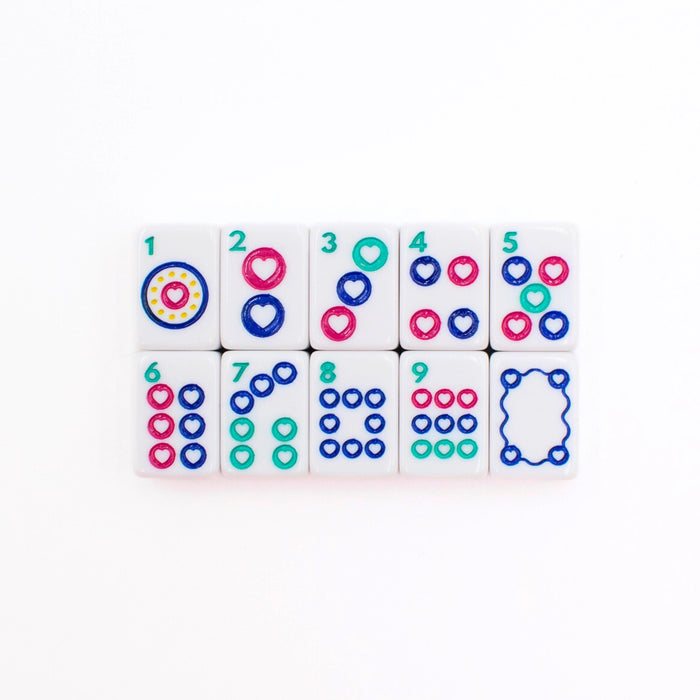 Mini Travel Mahjong | Mini Anywhere Series | White