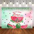 Mocsicka Our Little Sweetie is One in a Melon Happy Birthday Backdrop-Mocsicka Party