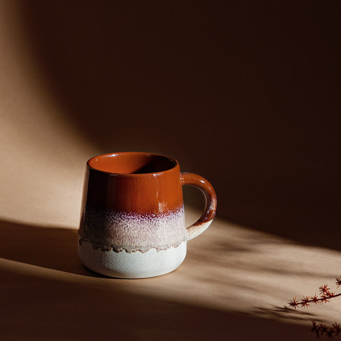 Mojave Glaze Chocolate Brown Mug - Modern Home Interiors