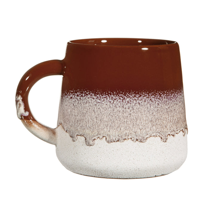 Mojave Glaze Chocolate Brown Mug - Modern Home Interiors