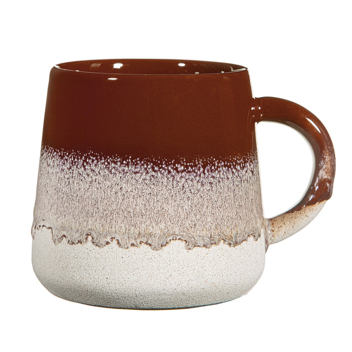 Mojave Glaze Chocolate Brown Mug - Modern Home Interiors