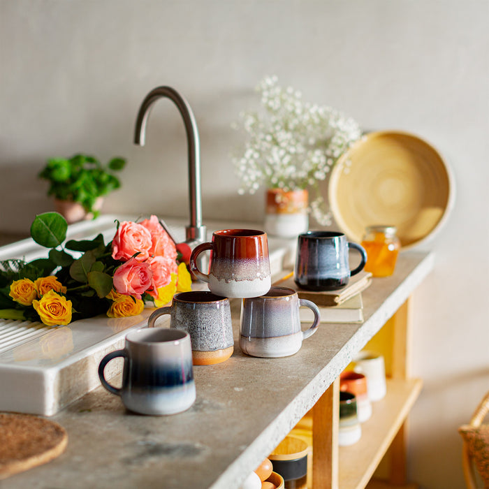 Mojave Glaze Chocolate Brown Mug - Modern Home Interiors