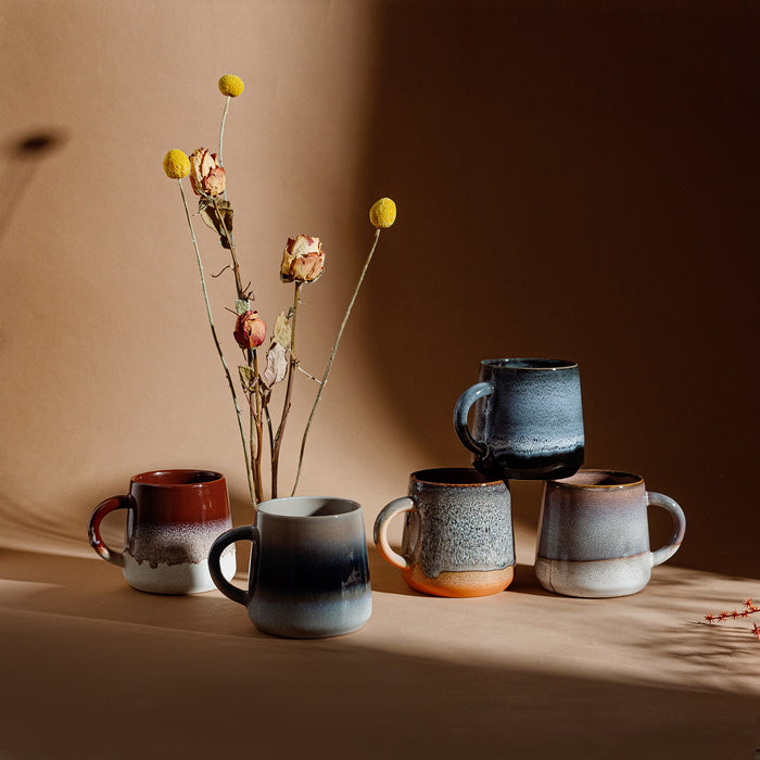 Mojave Glaze Chocolate Brown Mug - Modern Home Interiors