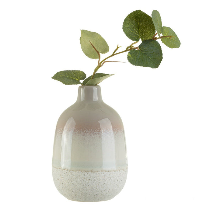 Mojave Glaze Vase - Grey - Modern Home Interiors