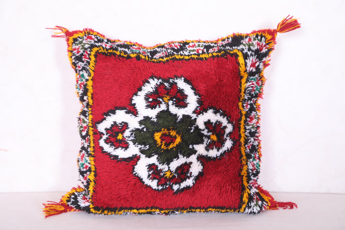 Moroccan berber pillow 17.7 INCHES X 17.7 INCHES