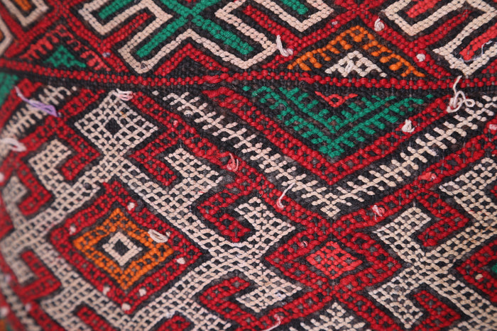 Moroccan pillow cover 13.3 INCHES X 14.5 INCHES - kilim pillow