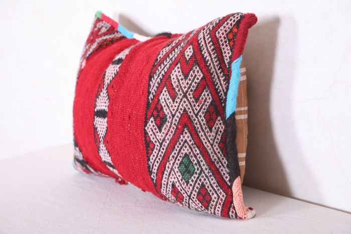 Moroccan pillow cover 14.9 INCHES X 20.4 INCHES - kilim pillow