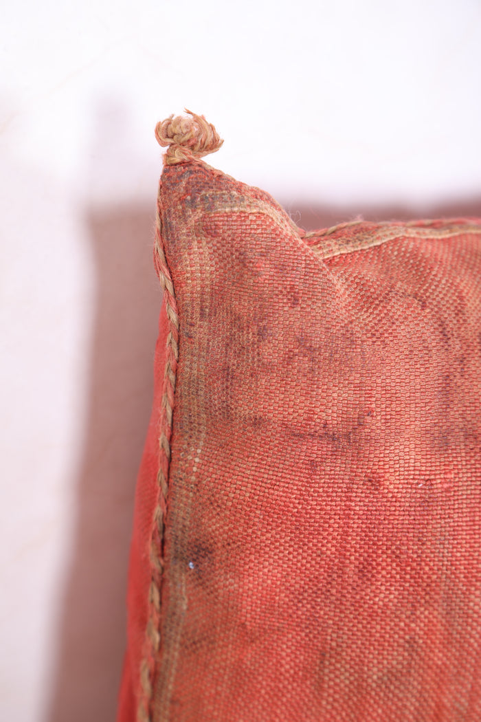 Moroccan pillow cover 16.5 INCHES X 16.9 INCHES