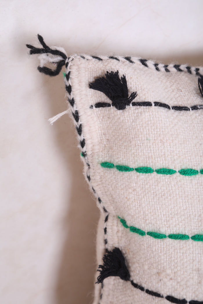 Moroccan pillow cover 18.1 INCHES X 20 INCHES - kilim pillow