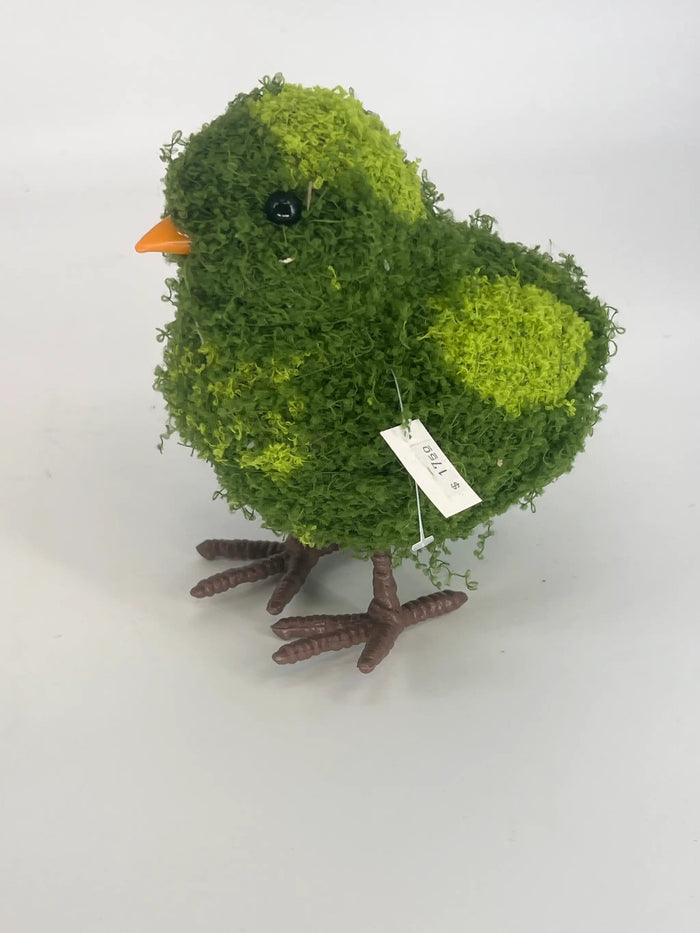 Moss Covered Bird 8.7"