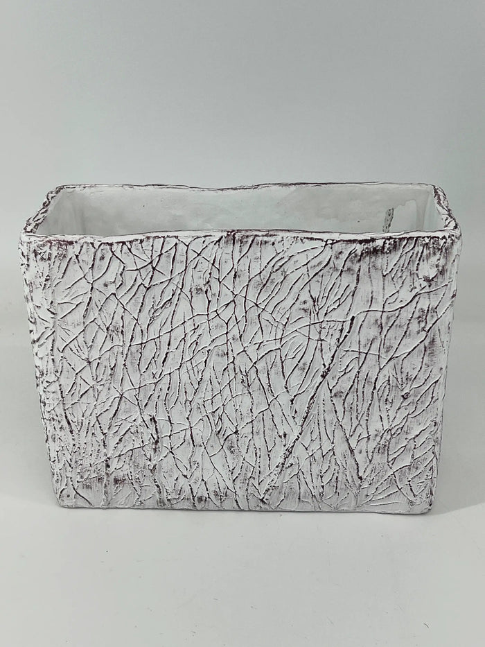 UCI Moss Texture Container White 8.75x11.5x4.75" - Merchandise