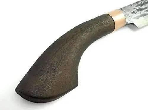 MY Parang Golok 125 Machete 11" Carbon Steel Blade Wood Handle Nylon Sheath MYPGLK125 - NORTH RIVER OUTDOORS