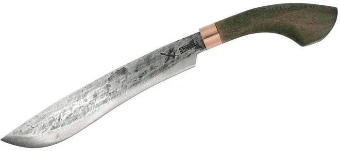MY Parang Golok 125 Machete 11" Carbon Steel Blade Wood Handle Nylon Sheath MYPGLK125 - NORTH RIVER OUTDOORS