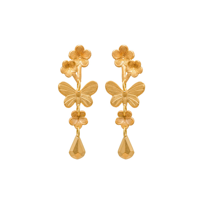 Naka Brass Earrings