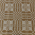 Nantucket Mustard and Creme Woven Table Runner 32" - Primitive Star Quilt Shop