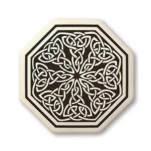 Necklace, Porcelain Celtic Sma