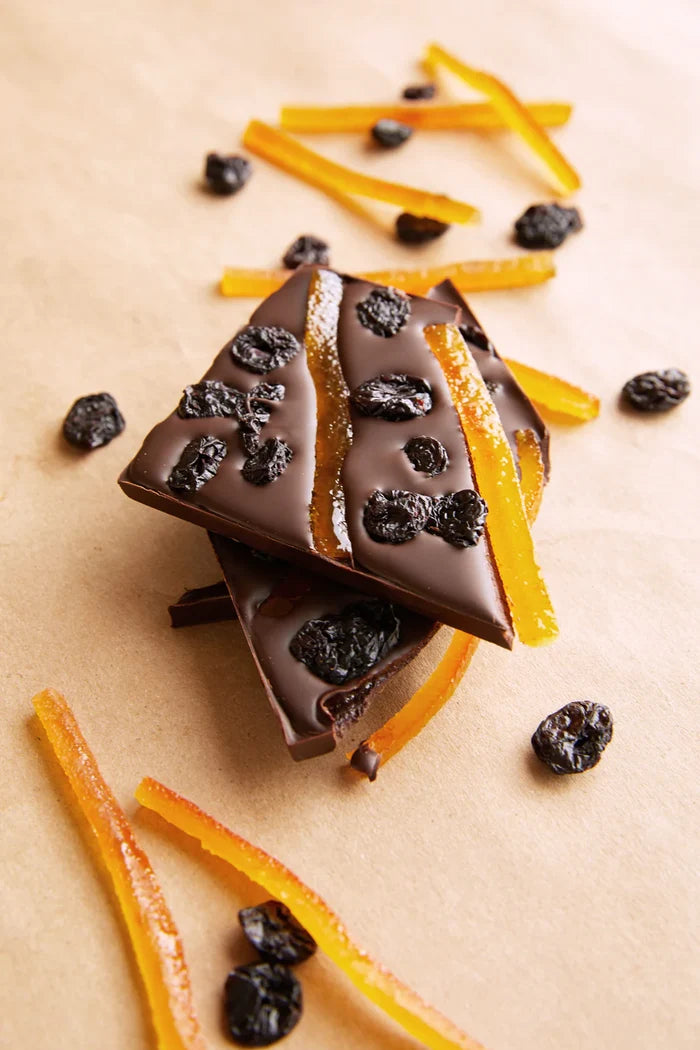 Orange Confit & Cherries Chocolate