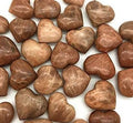 Orange Moonstone Heart
