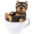 Pacific Giftware - Teacup Pups Yorkie Figurine 12027