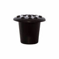 Pack of 10 Black Inserts - Memorial Grave Vase Pot Insert Artificial or Fresh Flowers