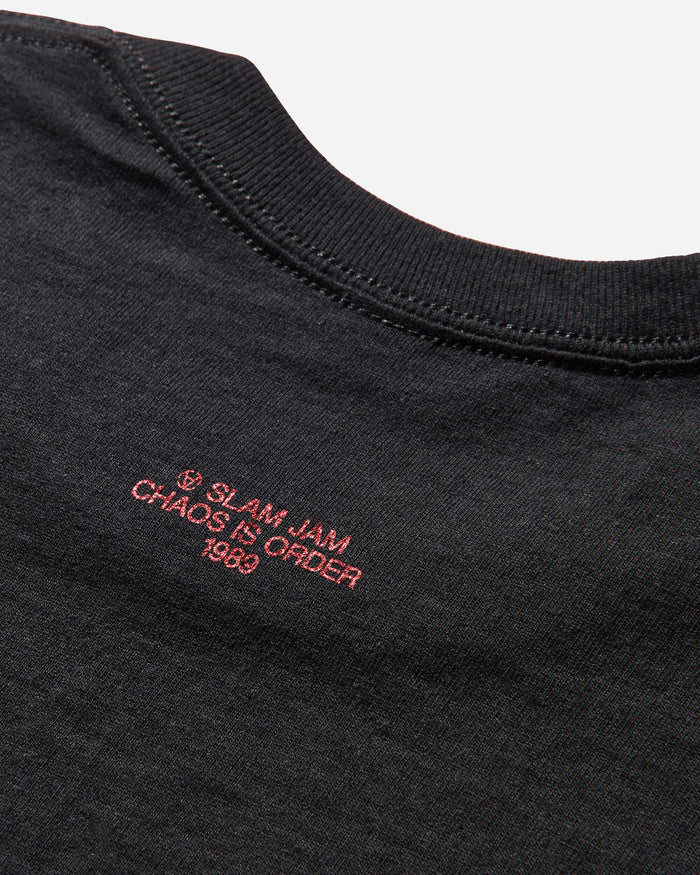 Slam Jam Slam Jam Panini T-Shirt Black T-Shirts Shortsleeve SJPANINITEE BLK