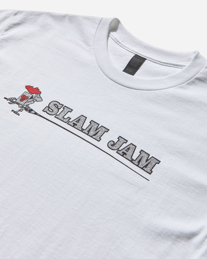 Slam Jam Slam Jam Panini T-Shirt White T-Shirts Shortsleeve SJPANINITEE WHT
