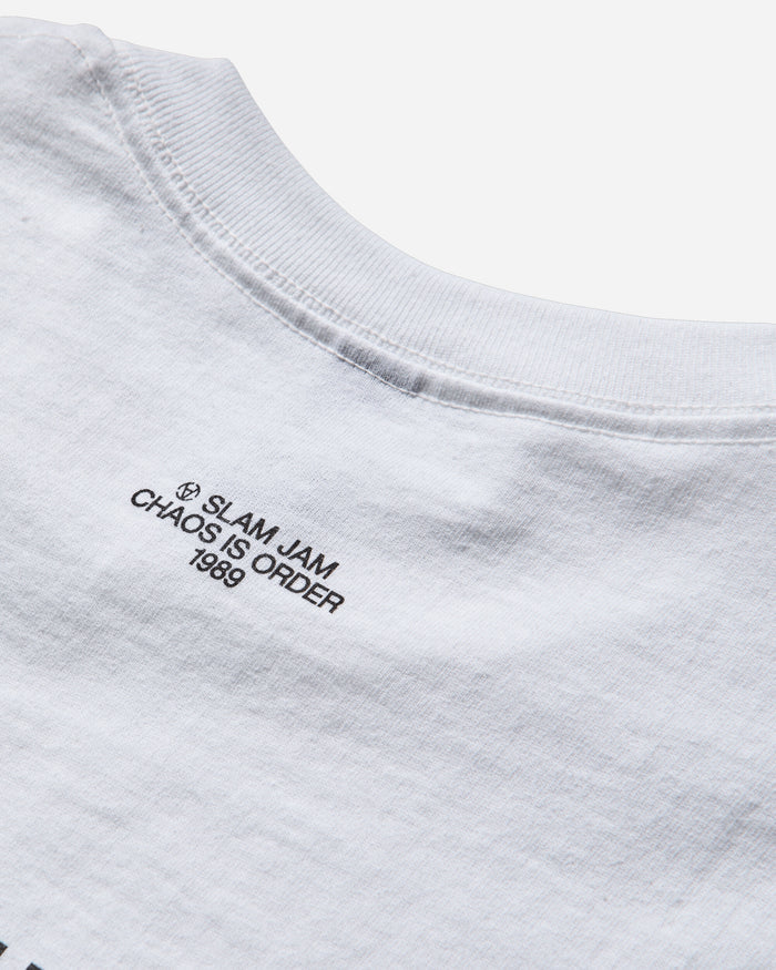 Slam Jam Slam Jam Panini T-Shirt White T-Shirts Shortsleeve SJPANINITEE WHT