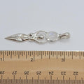 Pendant, Goddess Moonstone/Rai