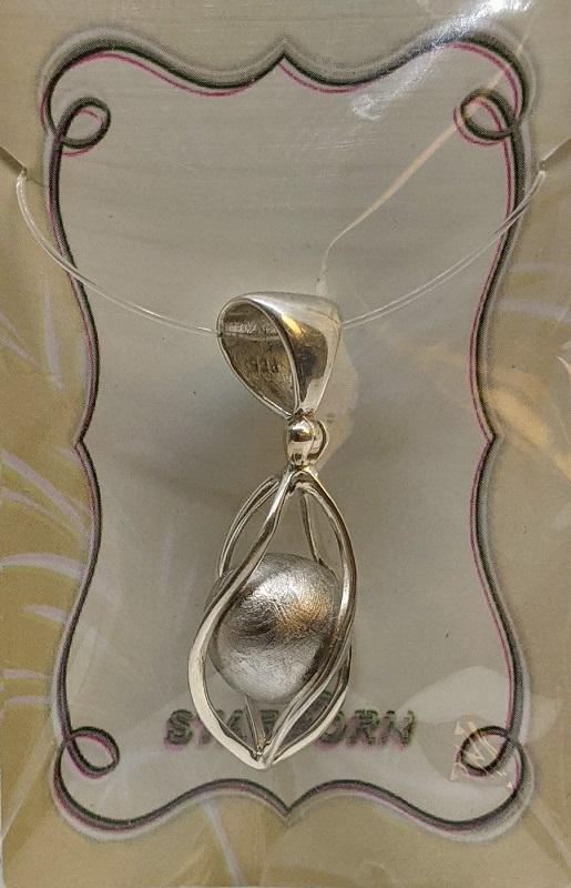 Pendant, SS Multi-Stone