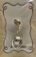 Pendant, SS Multi-Stone