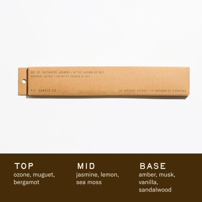P.F. Candle Co.: Incense in Saltwater Jasmine