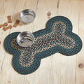Pine Grove Medium Bone Braided Rug 15x23" - Primitive Star Quilt Shop