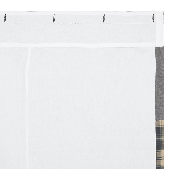 Pine Grove Patchwork Lined Shower Curtain - Primitive Star Quilt Shop